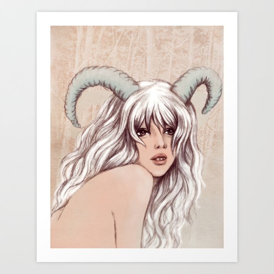 Aries Art Print