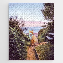 Surreal Beach Collage Jigsaw Puzzle