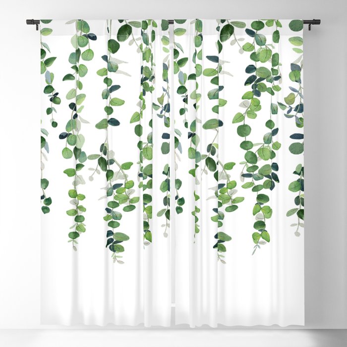 Eucalyptus Garland  Blackout Curtain