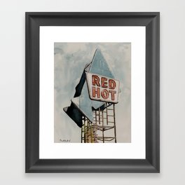 Red Hot - Meridian, MS Framed Art Print