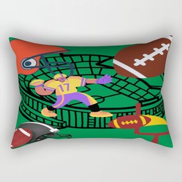 Football Anyone Rectangular Pillow