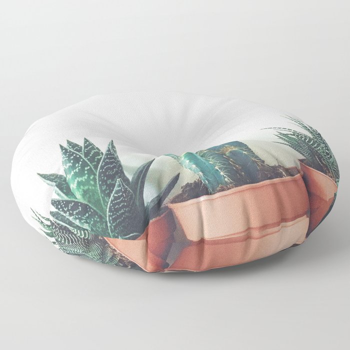 Potted Plants Floor Pillow