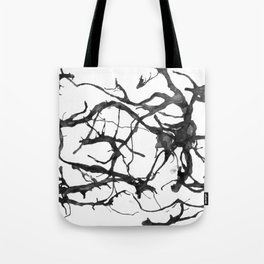 Black neurons Tote Bag