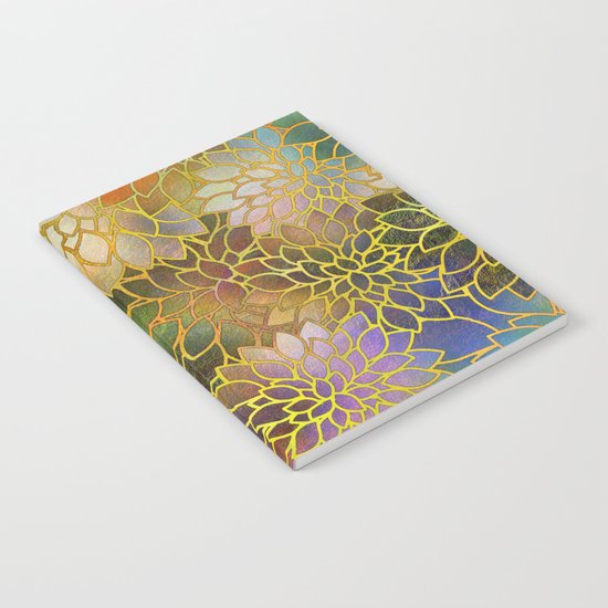 Floral Abstract 3 Notebook