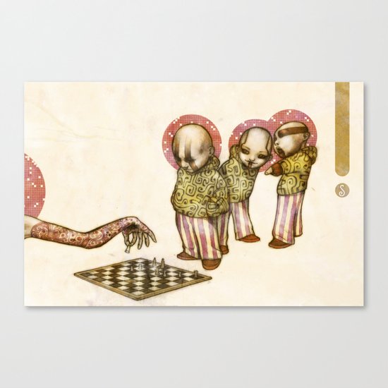 Candy Kids Canvas Print