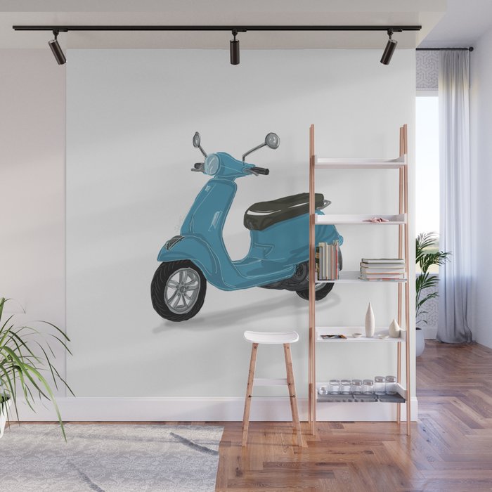 not only a scooter Wall Mural