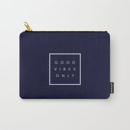 Good vibes only new shirt art vibe love cute hot 2018 style fashion sticker iphone cover case skin m Carry-All Pouch