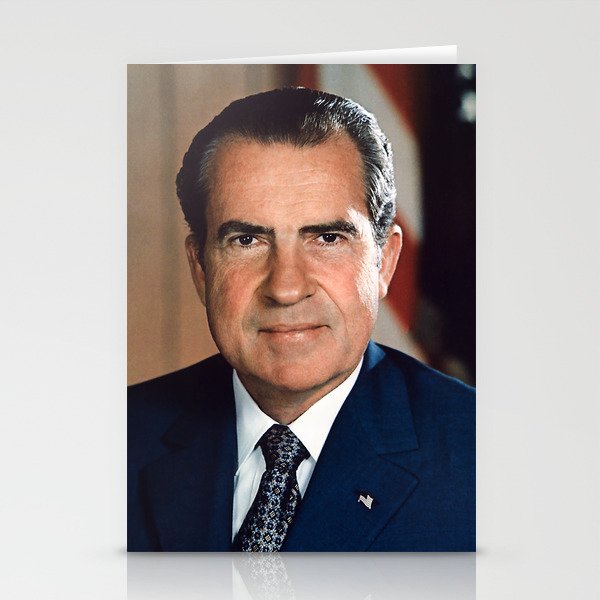 President Richard Nixon Portrait Stationery Cards