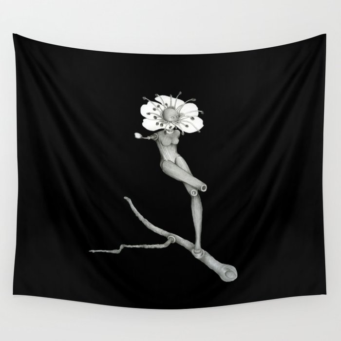 Cherry Blossom Wall Tapestry