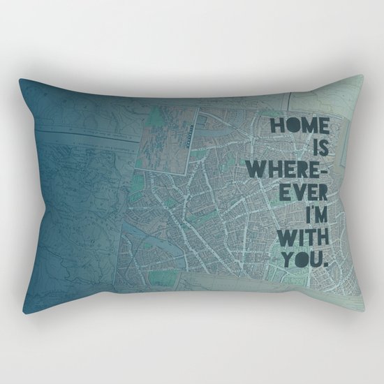 Home is with You Rectangular Pillow