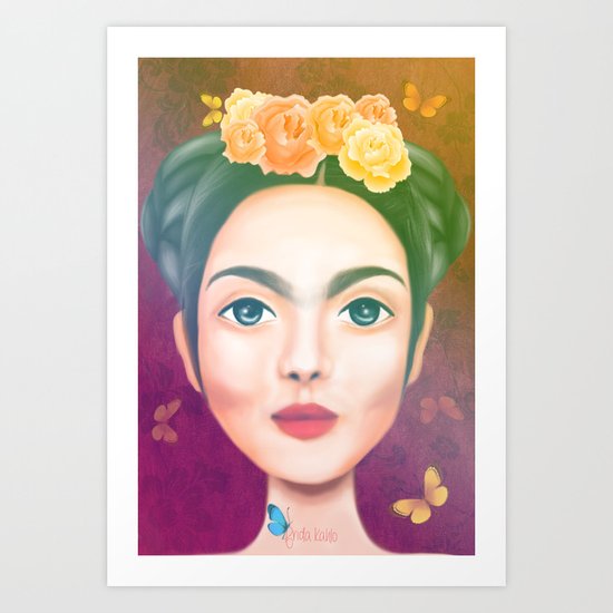 Frida kahlo Art Print