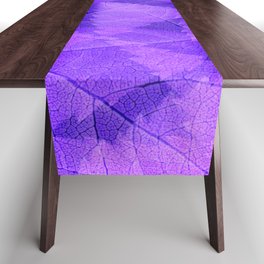 Purple Pattern Table Runner