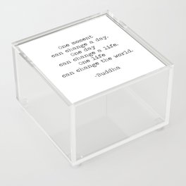 Make the moments count Acrylic Box