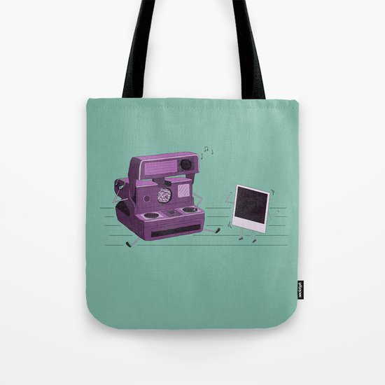 Shake It Like A Polaroid Picture Tote Bag