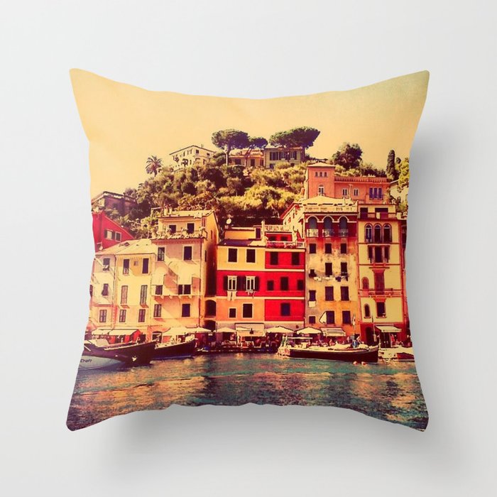 Buongiorno Portofino! Throw Pillow