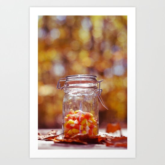 Autumn Treat Art Print