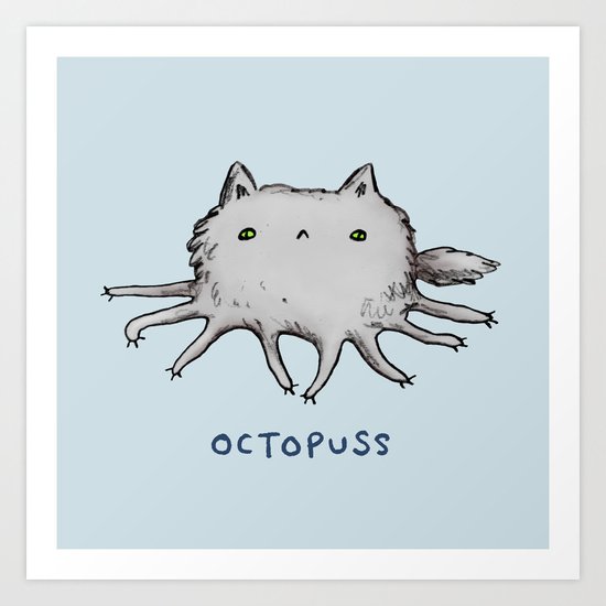 Octopuss Art Print