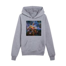 Hubble picture 32 : Pillar and jets in Herbig-Haro Objects 901 and 902 Kids Pullover Hoodies