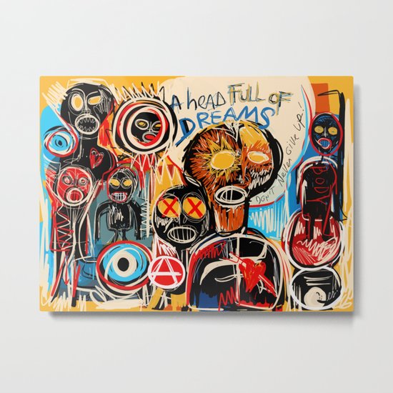 Head full of dreams Metal Print