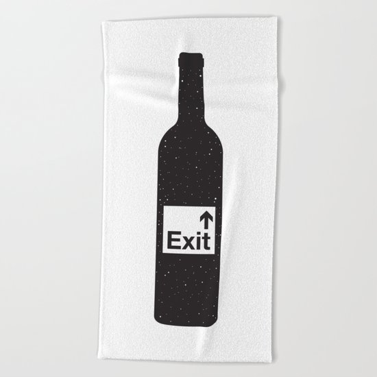 NOTHING #4 - Bottoms Up Beach Towel
