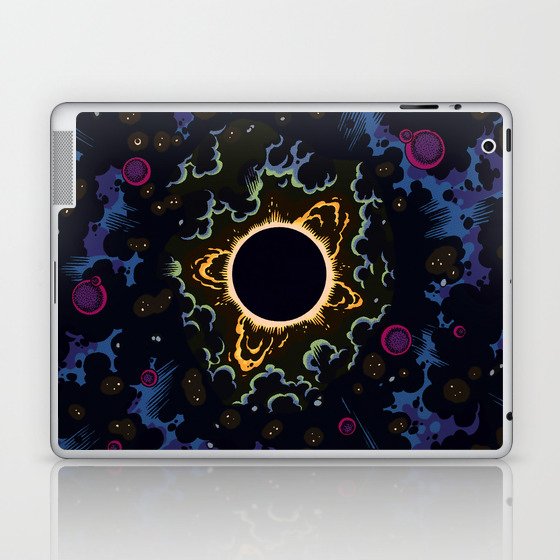 Cosmic Chaos - Eclipse I Laptop & iPad Skin