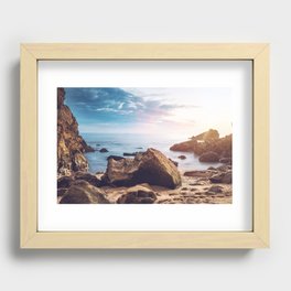 Little Corona Del Mar Beach Recessed Framed Print
