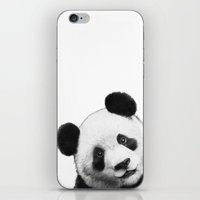 peekaboo panda iPhone Skin