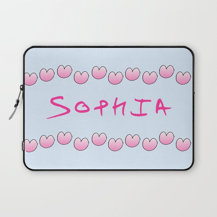 first Name 3 Sophia Laptop Sleeve