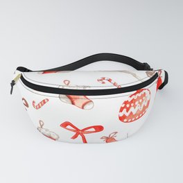 Christmas and New Year holidays. Pattern. Great amazing Christmas set. Fanny Pack