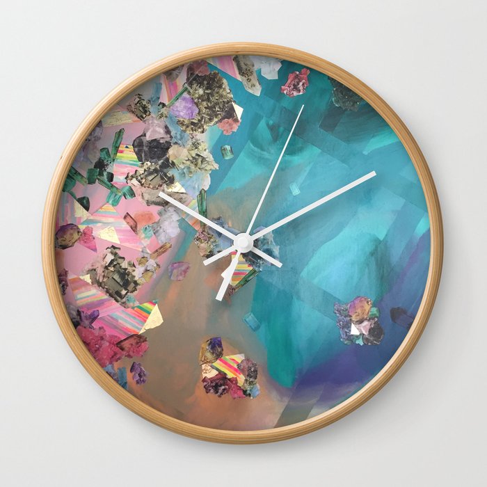 Mineral Ice Cream Wall Clock