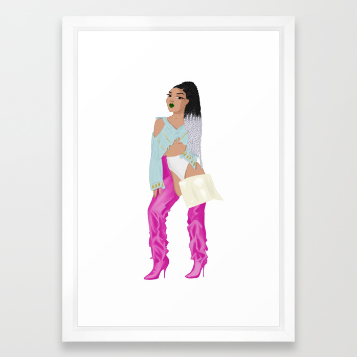 pink vetements boots