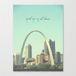 meet me in st. louis Canvas Print