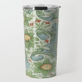 William Morris Fruit Pattern, Vintage,Victorian,Art Nouveau, Travel Mug