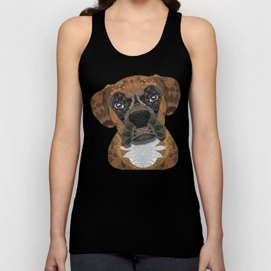 Cute Boxer Unisex Tank Top