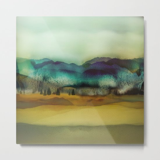 Blue Mountain Metal Print