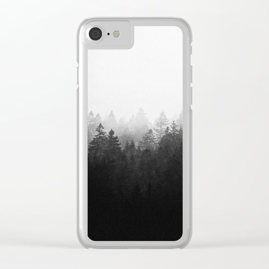A Wilderness Somewhere Clear iPhone Case