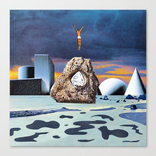 Salt Seeking Salt Canvas Print