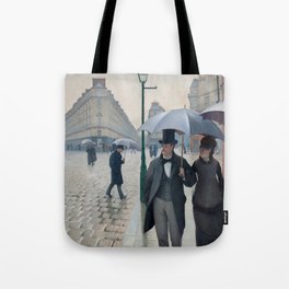 Paris Street Rainy Day (1877) Tote Bag
