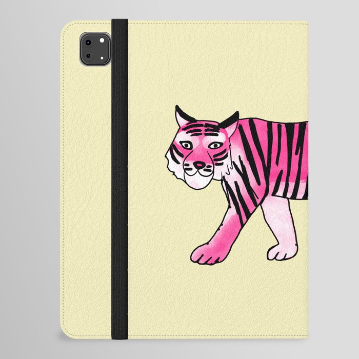Pink Tiger iPad Folio Case