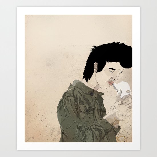 Smokey & the Jacket Art Print