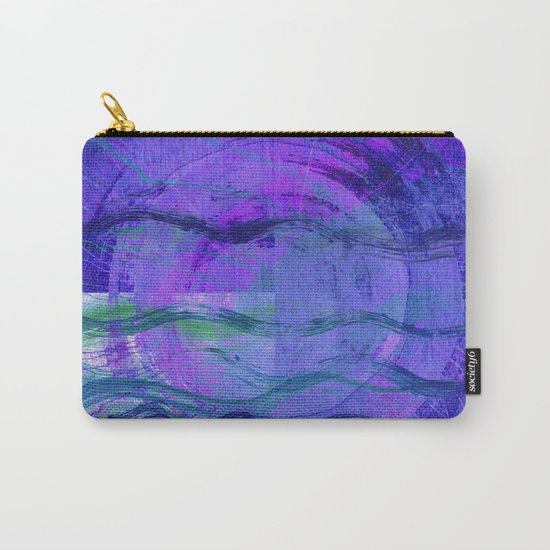 Jala (Water) Abstract Carry-All Pouch