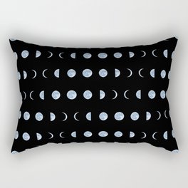 Moon Phases Rectangular Pillow