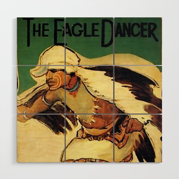 “Eagle Dancer” Western Art by Gerald Cassidy Wood Wall Art