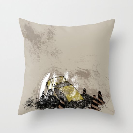 Where is? daddy Throw Pillow