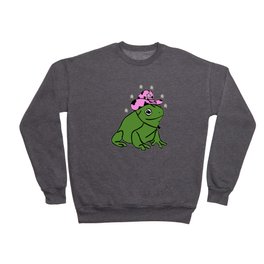 Cowboy Frog - Frog With Cowboy Hat Crewneck Sweatshirt | Graphicdesign, Cowboy Hat, Animal, Toad, Popular, Cowboy, Amphibian, Frogs, Trending, Cowboy Frog 