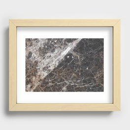 marble texture Recessed Framed Print