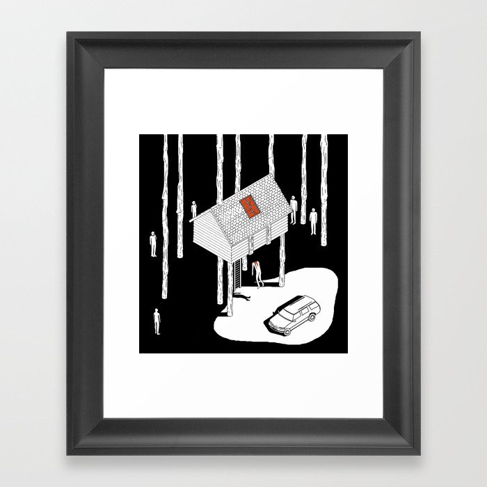 Hereditary by Ari Aster and A24 Studios Framed Art Print