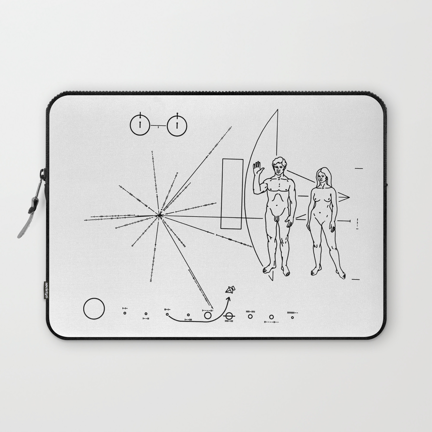 Seti Alien Search By Nasa Laptop Sleeve By Closeddoor Society6
