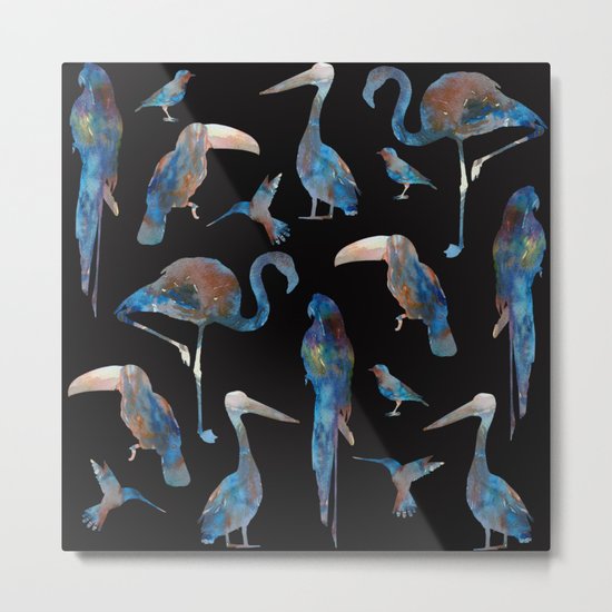 blue bird Metal Print