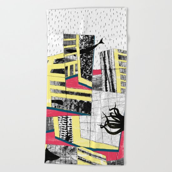 il diluvio Beach Towel